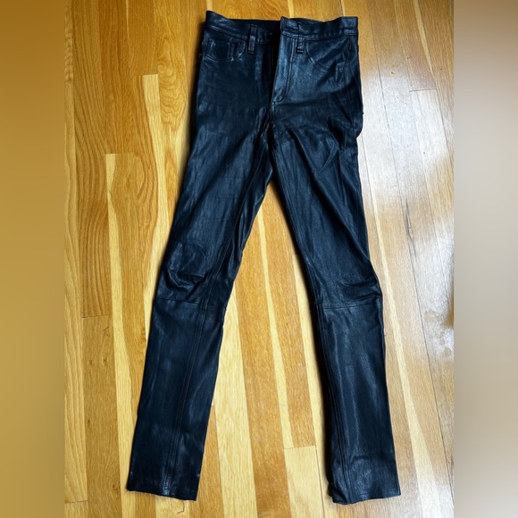 RAG & BONE Leather Pants size 23